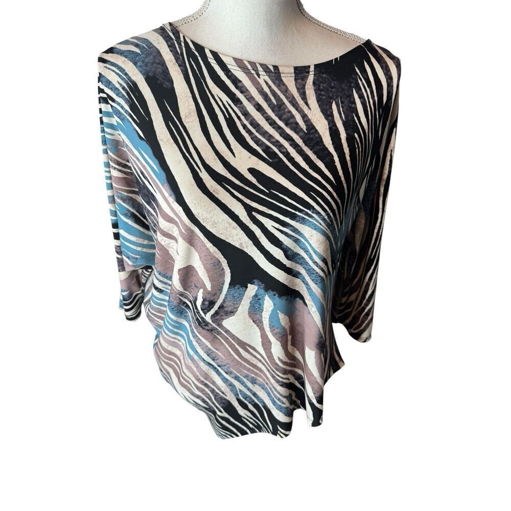 Clara Sun Woo Women Tunic Floral Medium Abstract Y2K Designer Art To Wear M